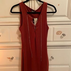 Fashion nova red mini dress